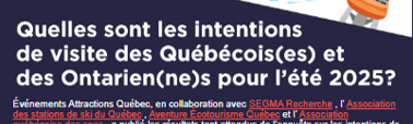 Infolettre ÉAQ – Nouvelles de l’industrie et projets de l’association Capture d’écran de l’infolettre mensuelle d’Événements Attractions Québec, qui présente l’actualité touristique et les initiatives menées par l’association.