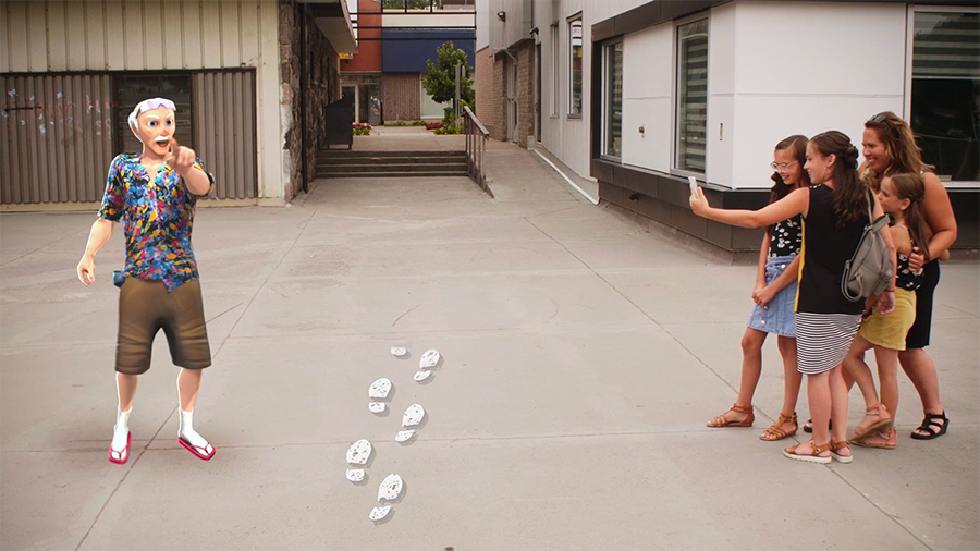 Stratéolab - Guide virtuel Gilles le guide virtuel du Festirame développé par Stratéolab